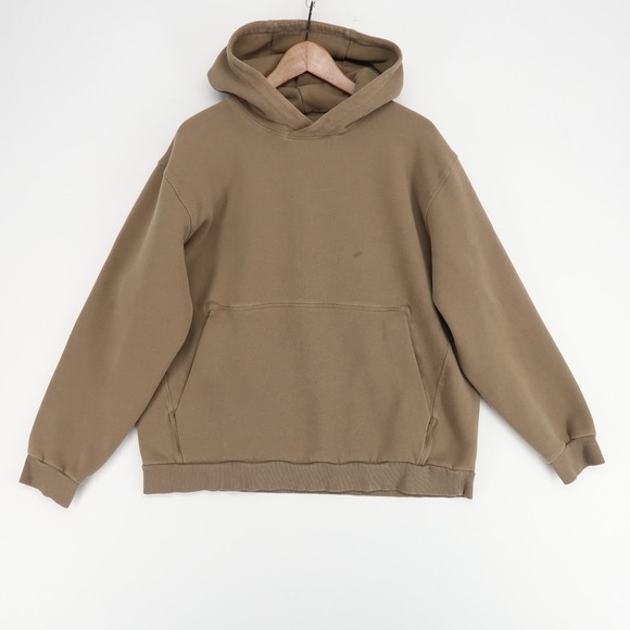 Lululemon Steady State Hoodie Mens XL Tan Pullover Pockets Athleisure - Picture 1 of 10